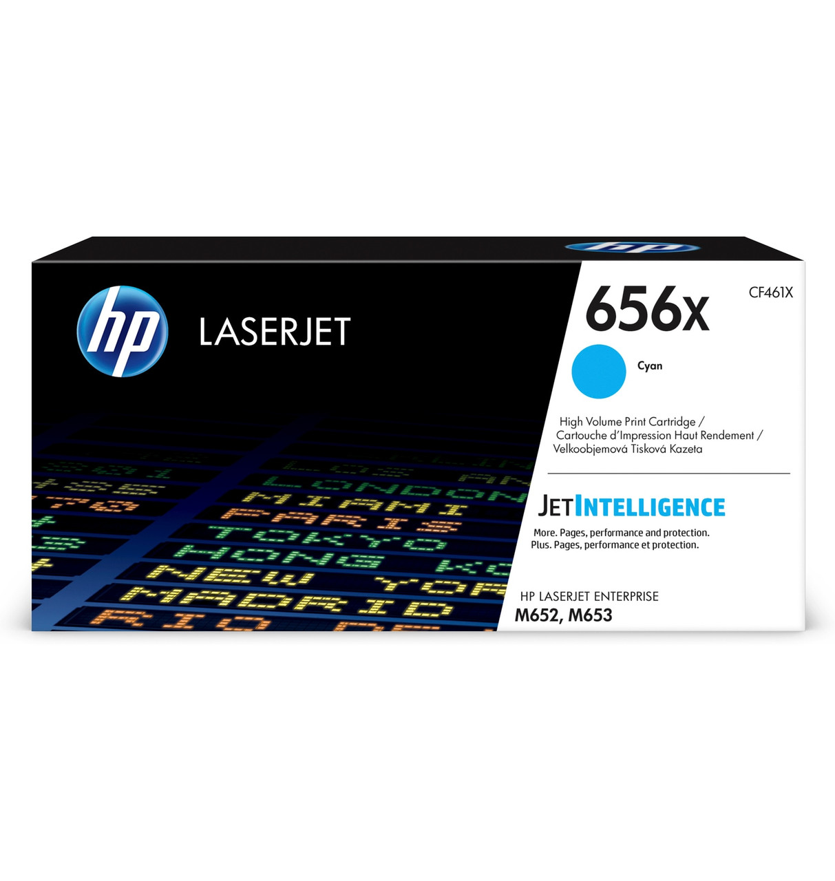 HP LaserJet Enterprise 656X Cyan Print Cartridge - EMEA
