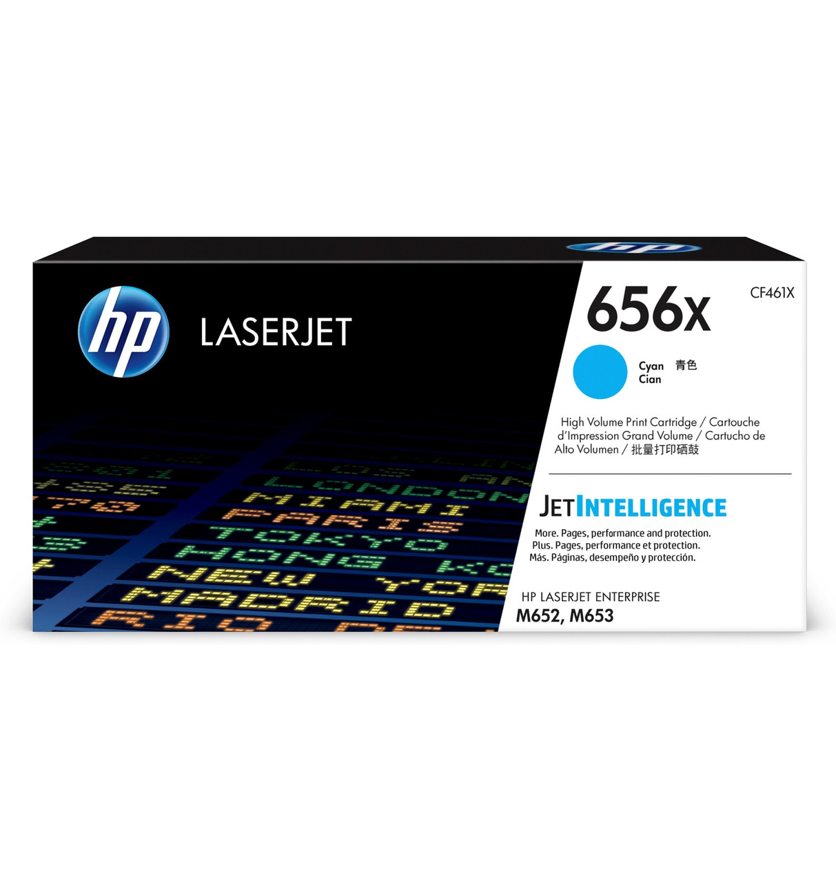 HP LaserJet Enterprise 656X Cyan Print Cartridge