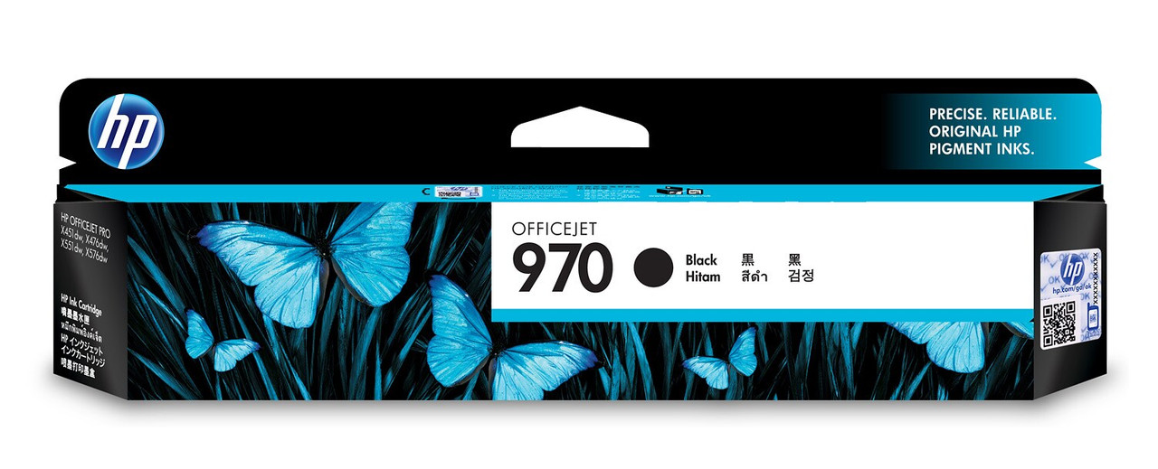 HP 970 Black Officejet Ink Cartridge