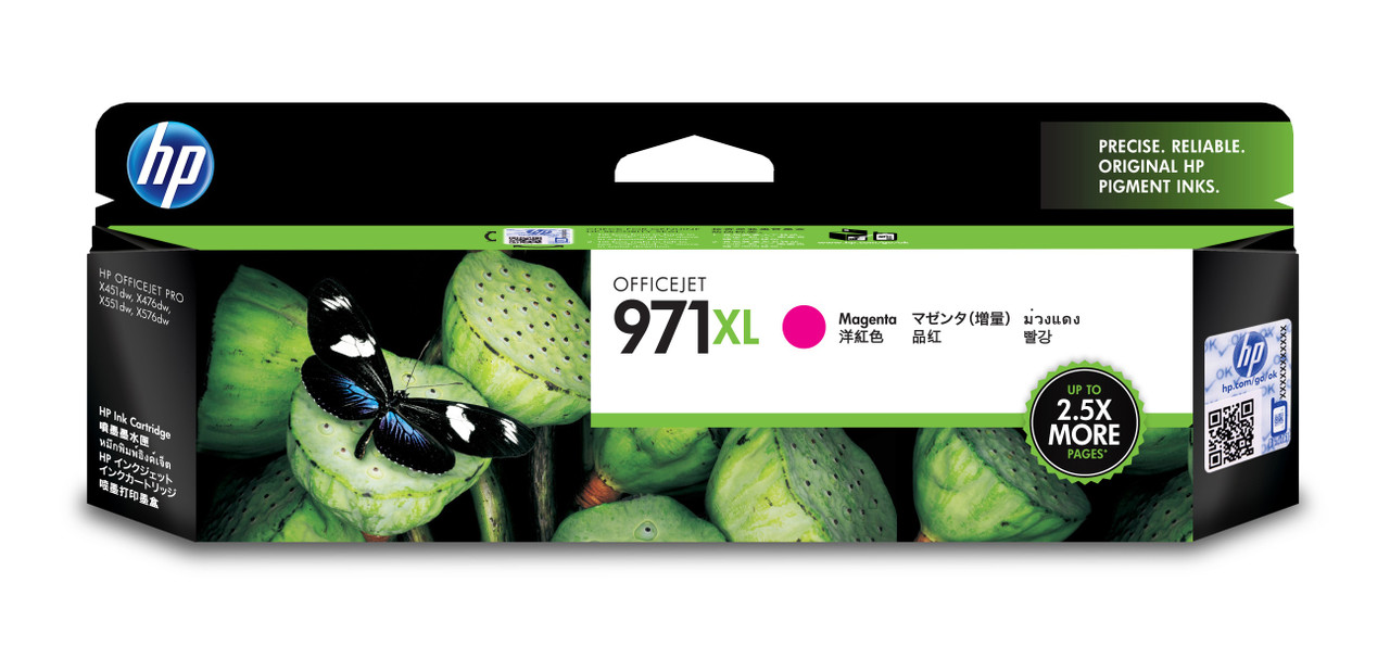 HP 971XL Magenta Officejet Ink Cartridge