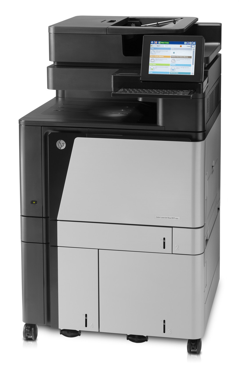 manage hp printers centrally