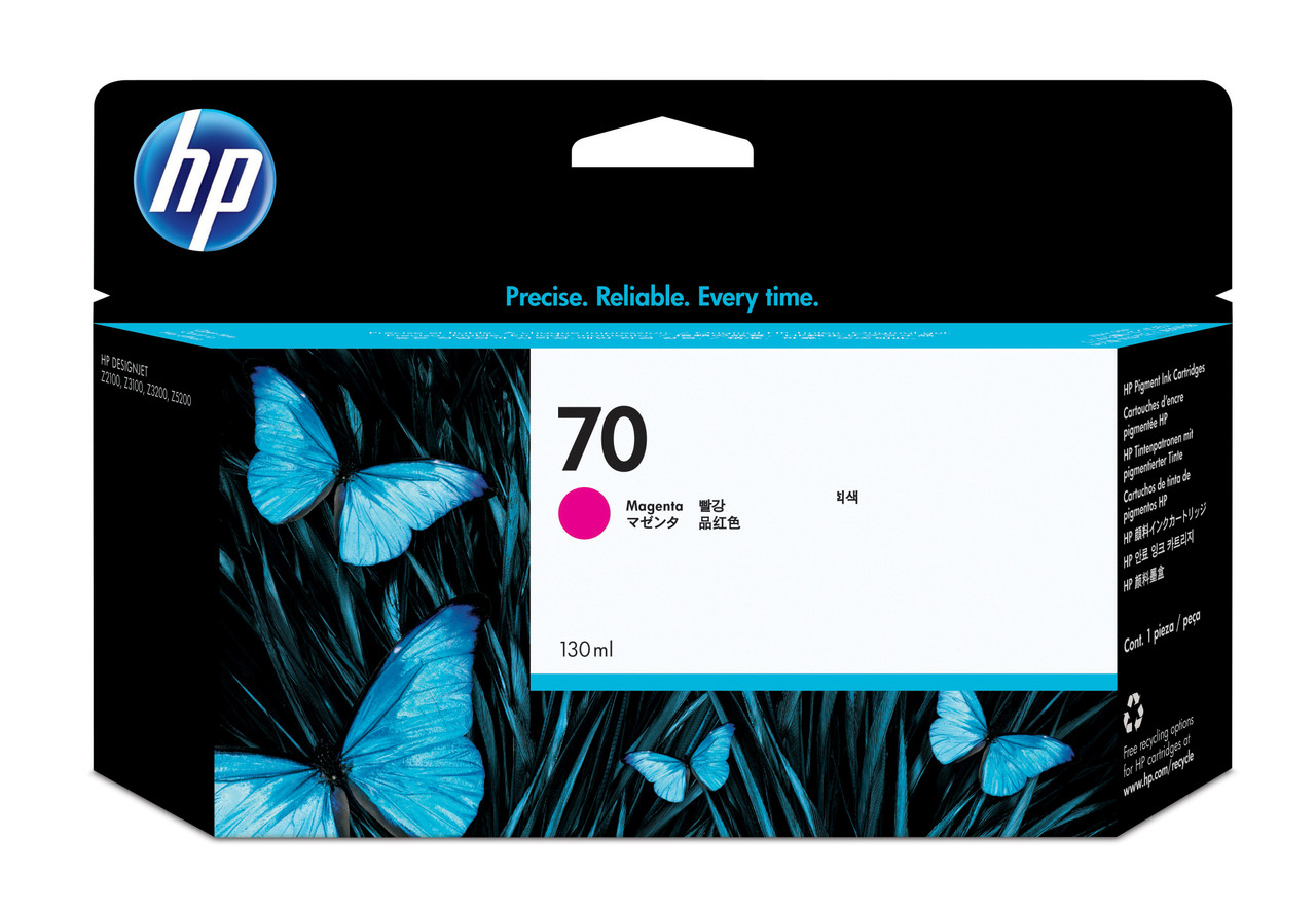 HP 70 130-ml Magenta Ink Cartridge