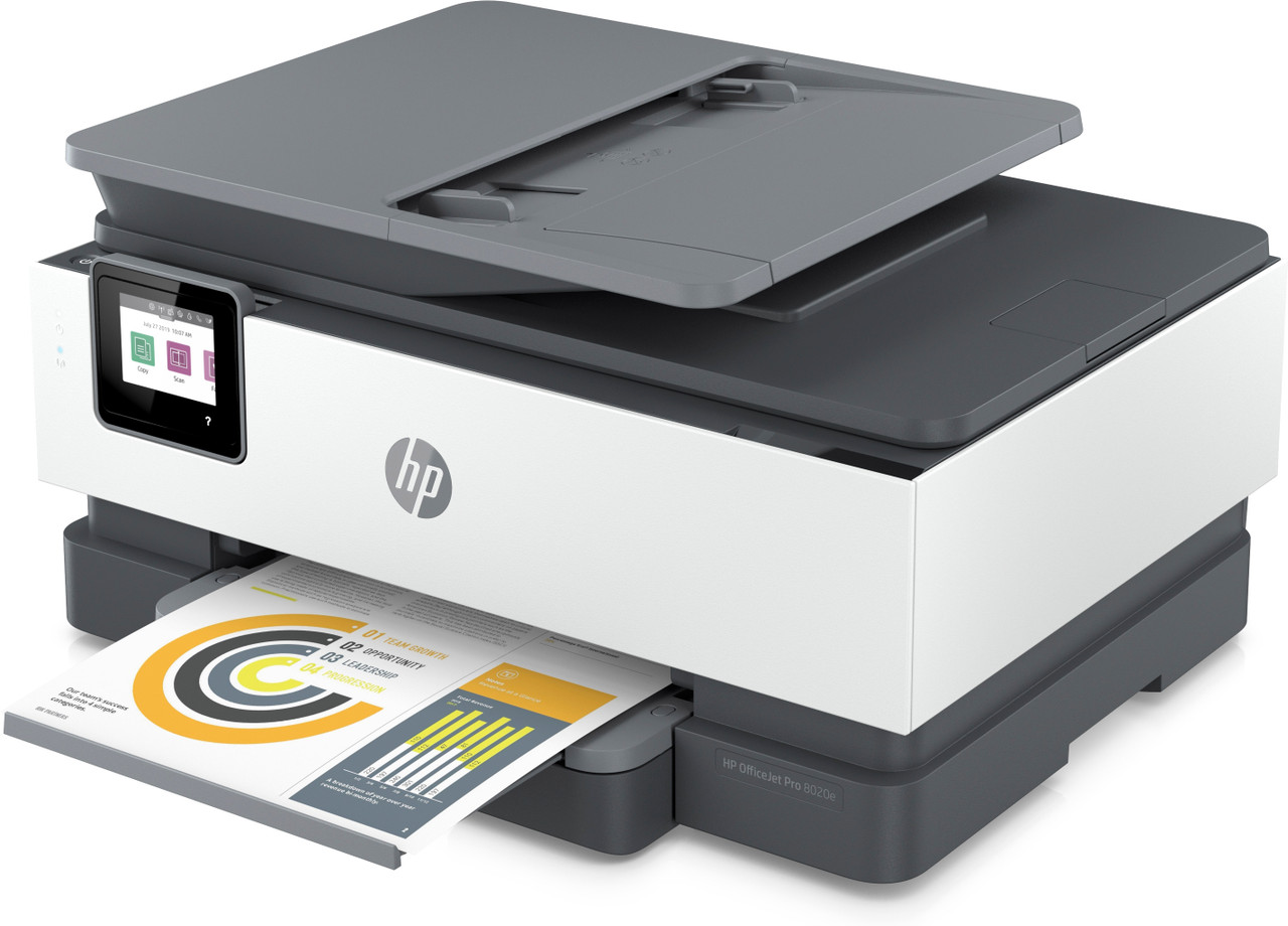 HP OfficeJet Pro 8020e (Light basalt) Catalog, FrontLeft
