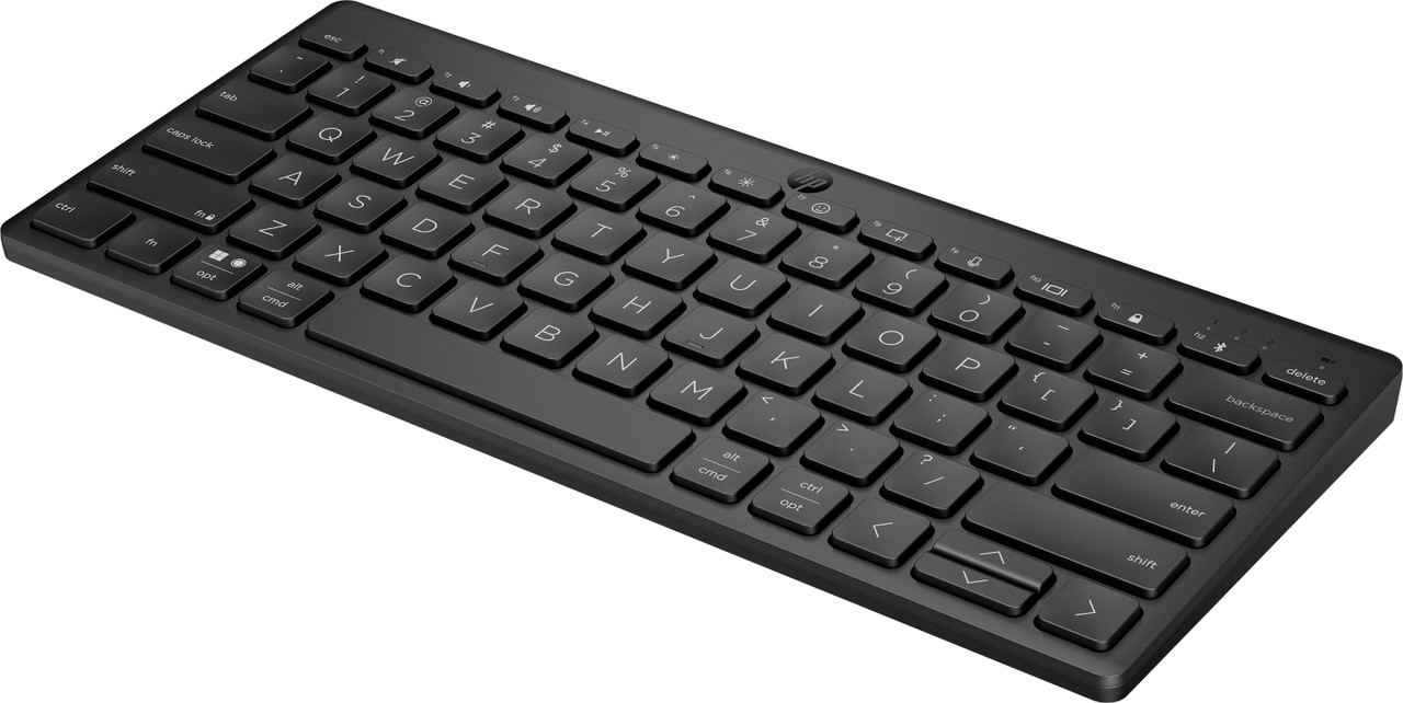 HP 350 Compact Multi-Device Bluetooth Keyboard Front Left
