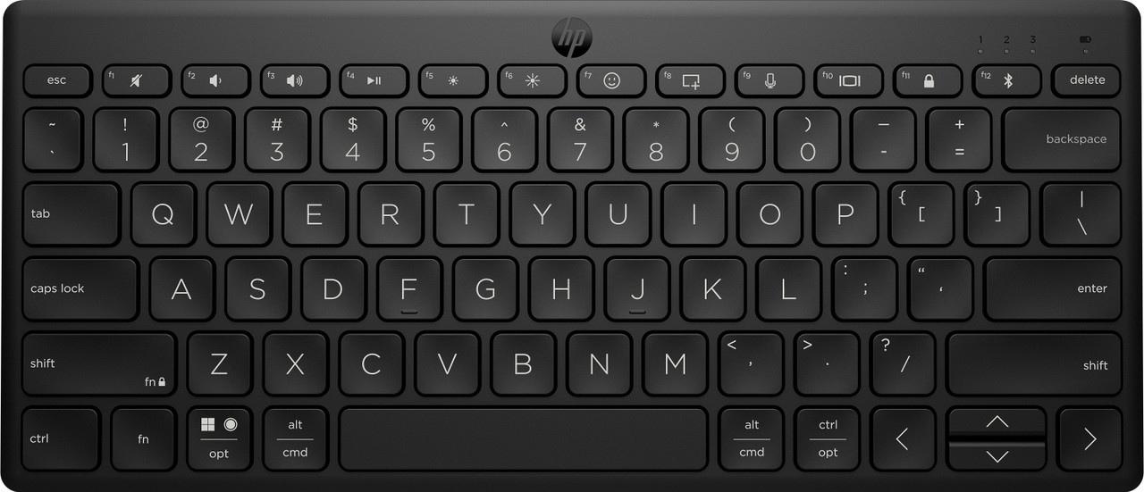 HP 350 Compact Multi-Device Bluetooth Keyboard Top