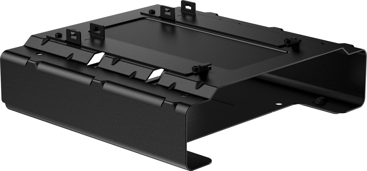 HP B200 PC Mounting Bracket JetBlack CoreSet WhiteBG FrontLeft