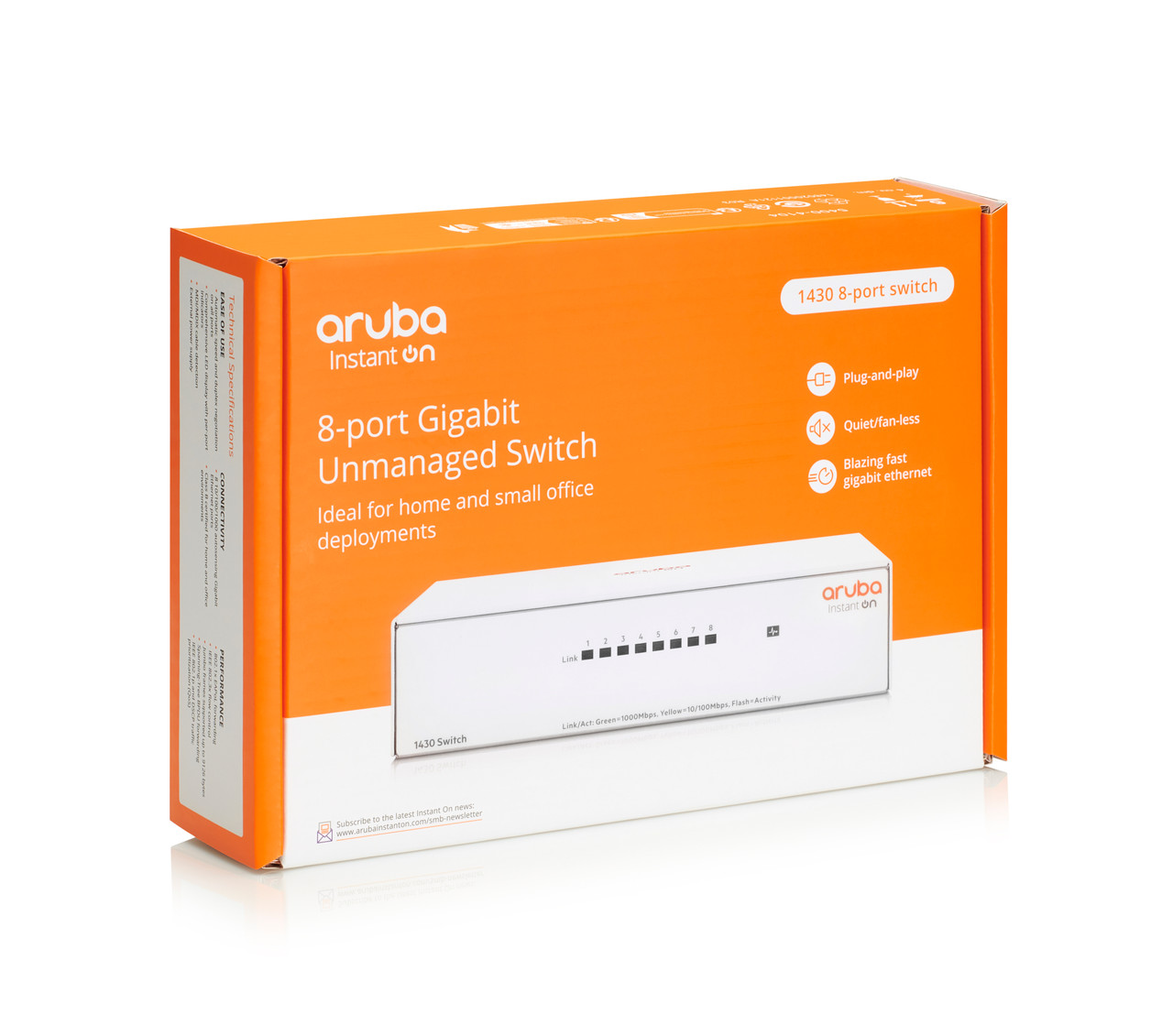 Aruba Instant On 1430 8-port switch