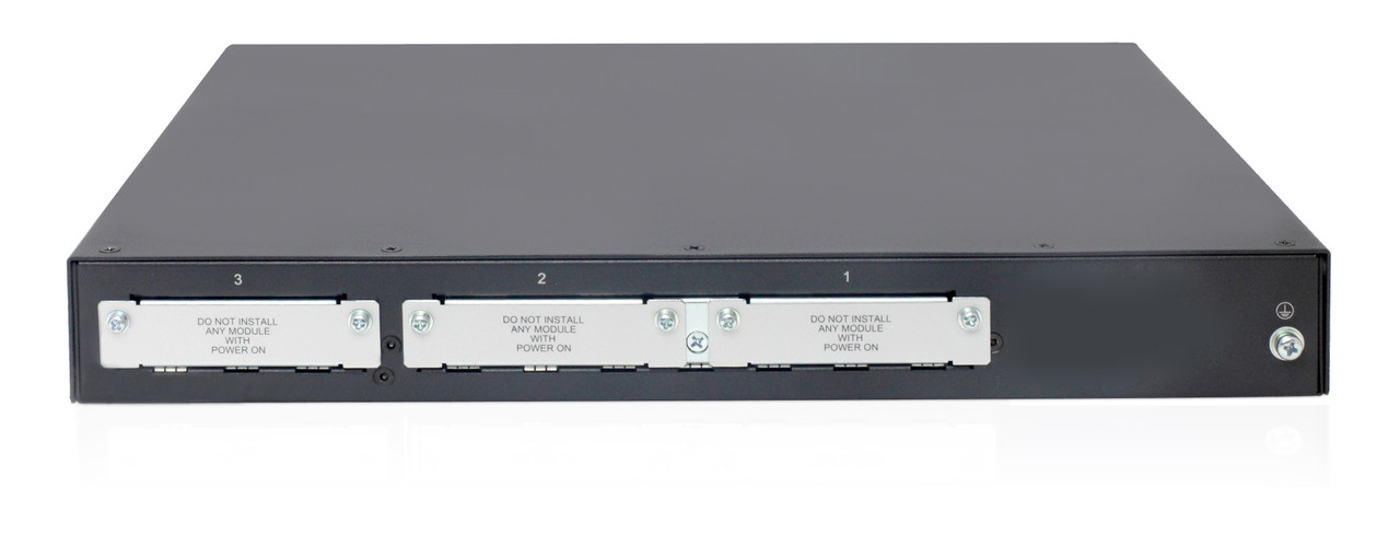 HPE MSR2003 AC Router, back facing