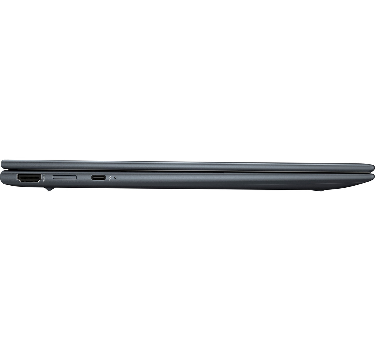 HP Dragonfly 13.5 inch G4 Notebook PC WWAN SlateBlue nonODD nonFPR CoreSet WhiteBG RightProfile