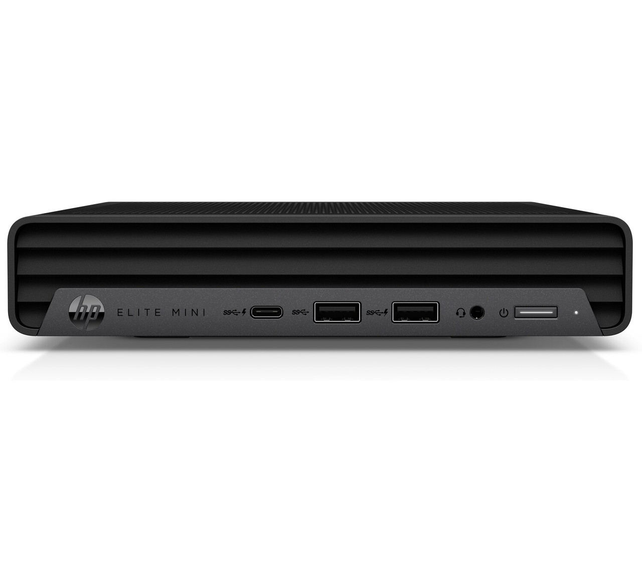 HP Elite Mini 600 G9 Desktop PC JetBlack nonODD CoreSet Horizontal Front Facing