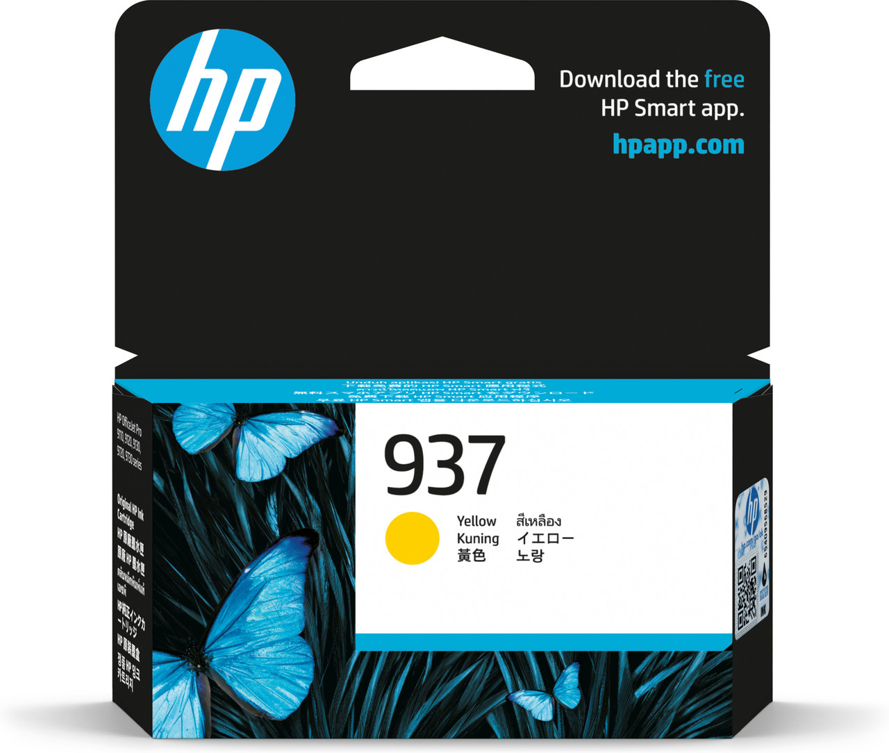 HP 937 Yellow Ink Cartridge AP 4S6W4-80001 4S6W4NA