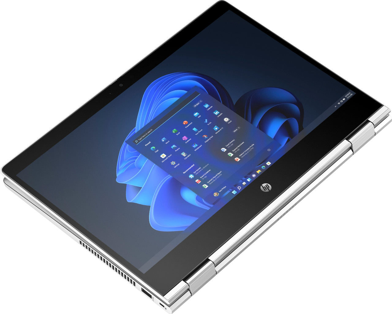 HP Pro 435 x360 G10 Notebook PC Natural Silver White BG Tablet