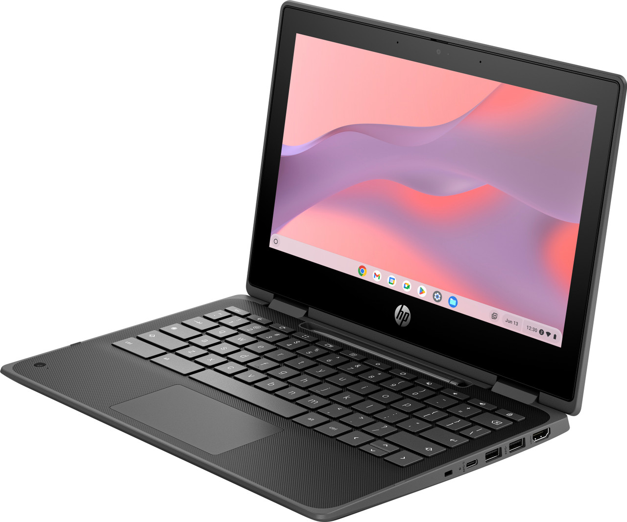 HP Fortis x360 11 inch G11 Chromebook JetBlack T nonFPR HDcam ChromeEnterpriseBIZ CoreSet WhiteBG Fr