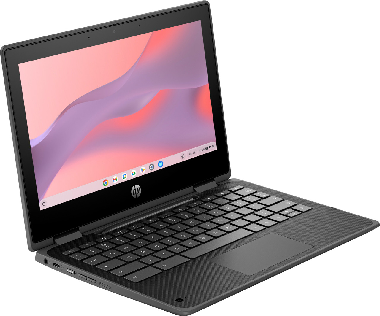 HP Fortis x360 11 inch G11 Chromebook JetBlack T nonFPR HDcam ChromeEnterpriseBIZ CoreSet WhiteBG Fr