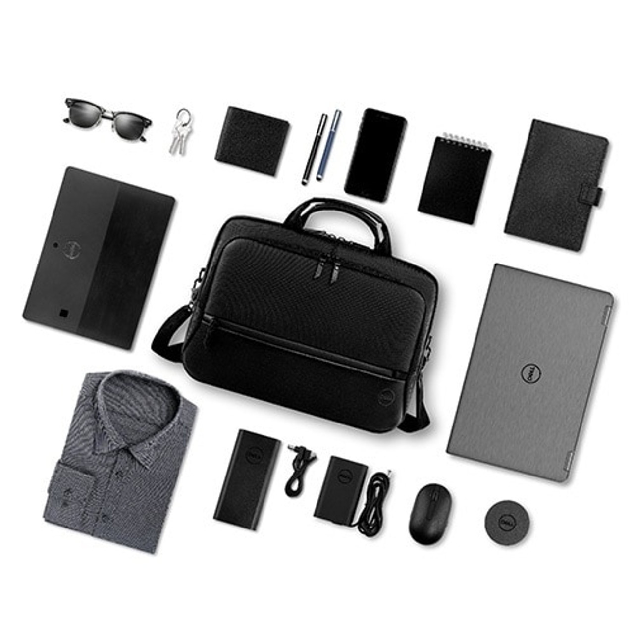 DELL PE1520C 39.6 cm (15.6") Briefcase Black