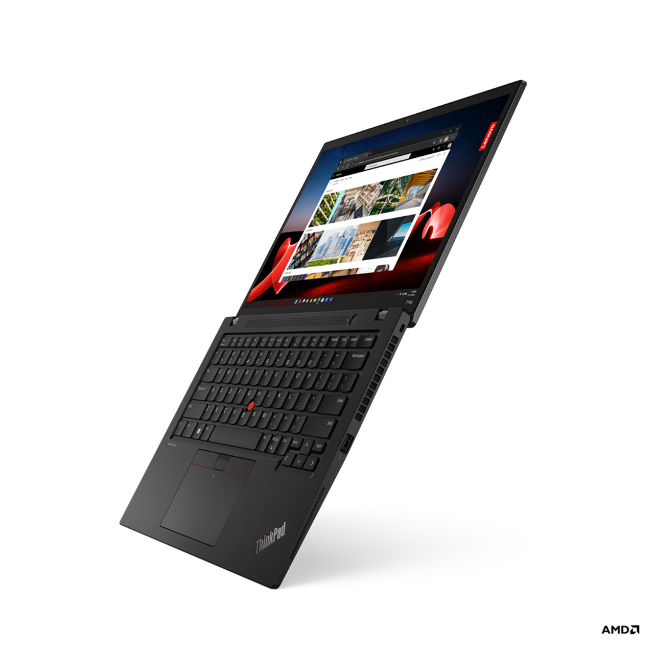 Lenovo ThinkPad T14s Laptop 35.6 cm (14") Touchscreen WUXGA AMD Ryzen™ 5 PRO 7540U 16 GB LPDDR5x-SDRAM 512 GB SSD Wi-Fi 6E (802.11ax) Windows 11 Pro Black