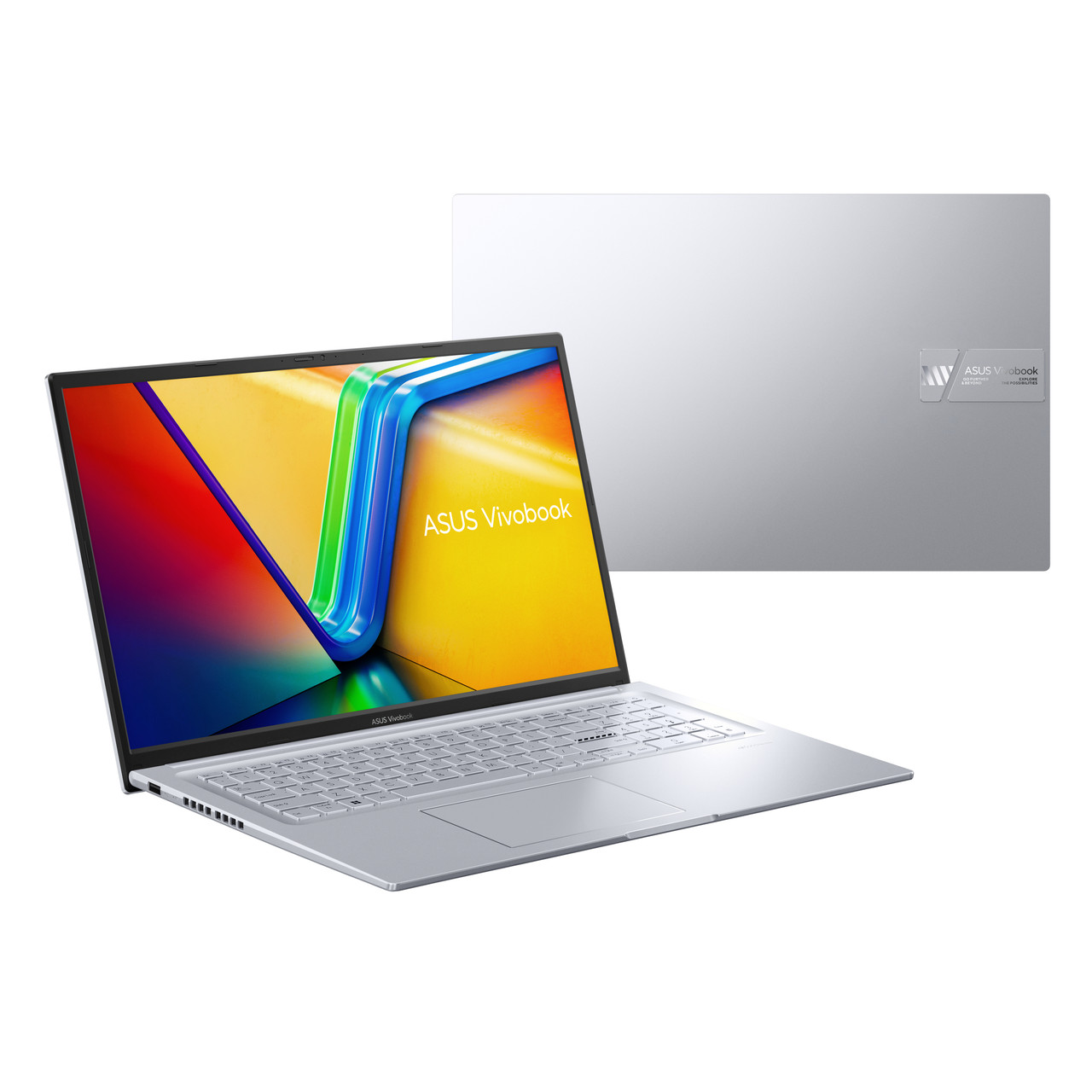 ASUS VivoBook 17X D3704YA-AU031W Laptop 43.9 cm (17.3") Full HD AMD Ryzen™ 7 7730U 16 GB DDR4-SDRAM 1 TB SSD Wi-Fi 5 (802.11ac) Windows 11 Home Silver