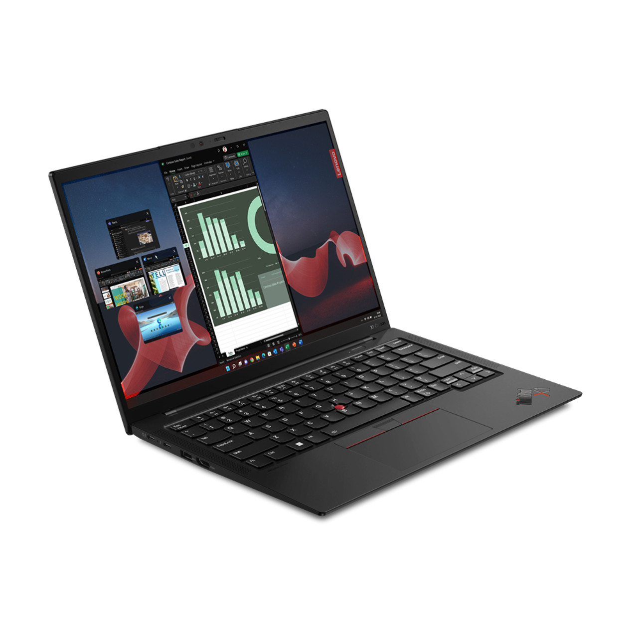 Lenovo ThinkPad X1 Carbon Laptop 35.6 cm (14") Touchscreen WUXGA Intel® Core™ i7 i7-1355U 16 GB LPDDR5-SDRAM 512 GB SSD Wi-Fi 6E (802.11ax) Windows 11 Pro Black