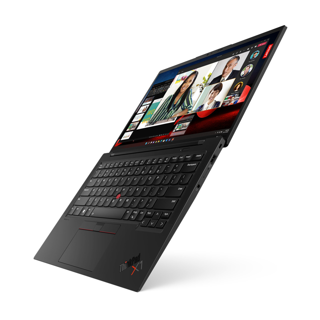 Lenovo ThinkPad X1 Carbon Laptop 35.6 cm (14") WUXGA Intel® Core™ i7 i7-1355U 16 GB LPDDR5-SDRAM 512 GB SSD Wi-Fi 6E (802.11ax) Windows 11 Pro Black