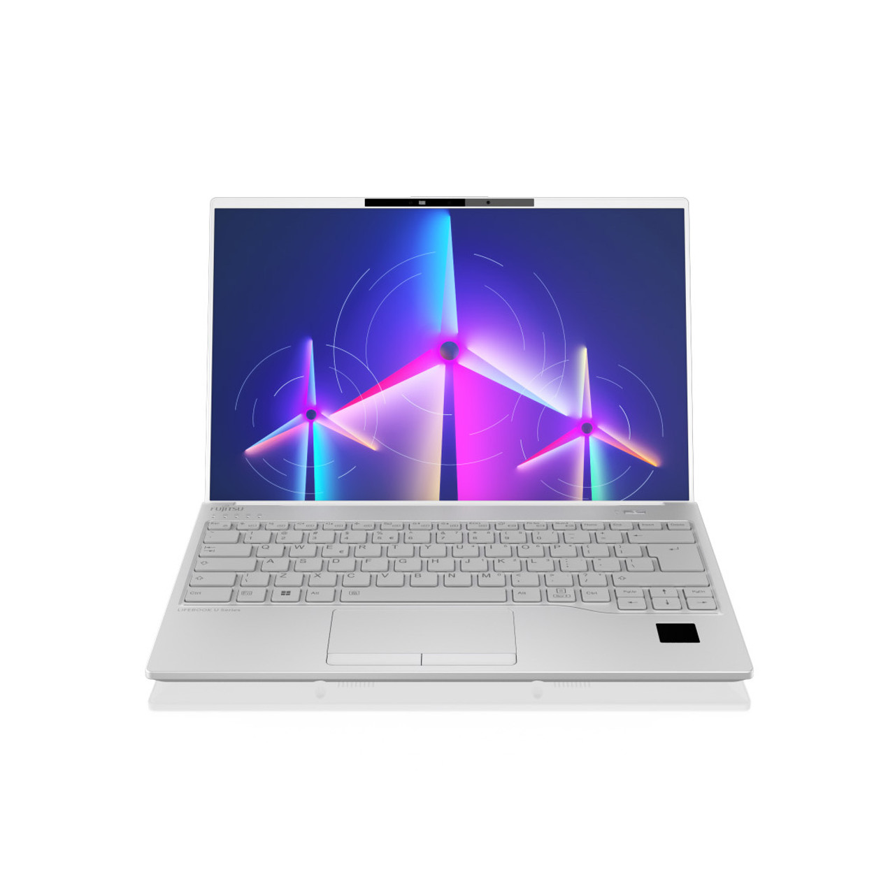 Fujitsu LIFEBOOK U9413 Laptop 35.6 cm (14") Touchscreen WUXGA Intel® Core™ i7 i7-1370P 32 GB LPDDR5-SDRAM 1 TB SSD Wi-Fi 6E (802.11ax) Windows 11 Pro Silver, White