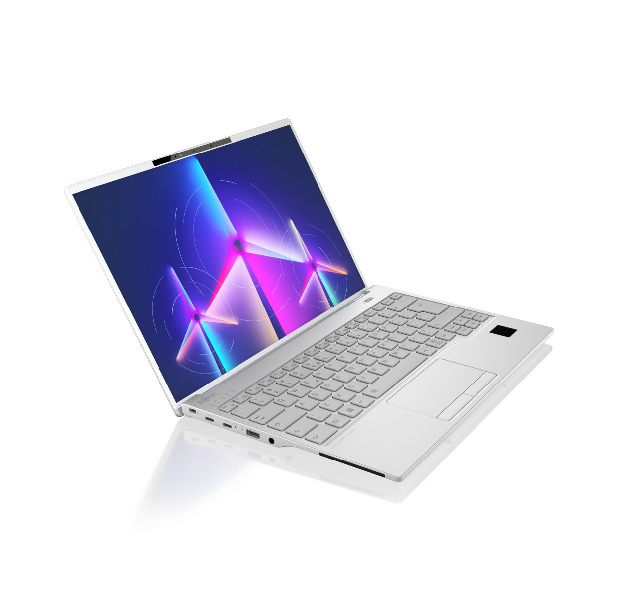 Fujitsu LIFEBOOK U9413 Laptop 35.6 cm (14") Touchscreen WUXGA Intel® Core™ i7 i7-1370P 32 GB LPDDR5-SDRAM 1 TB SSD Wi-Fi 6E (802.11ax) Windows 11 Pro Silver, White