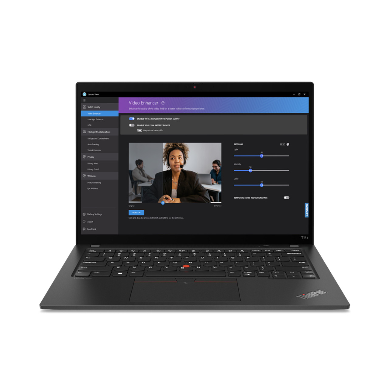 Lenovo ThinkPad T14s Laptop 35.6 cm (14") Touchscreen WUXGA Intel® Core™ i7 i7-1355U 16 GB LPDDR5x-SDRAM 512 GB SSD Wi-Fi 6E (802.11ax) Windows 11 Pro Black