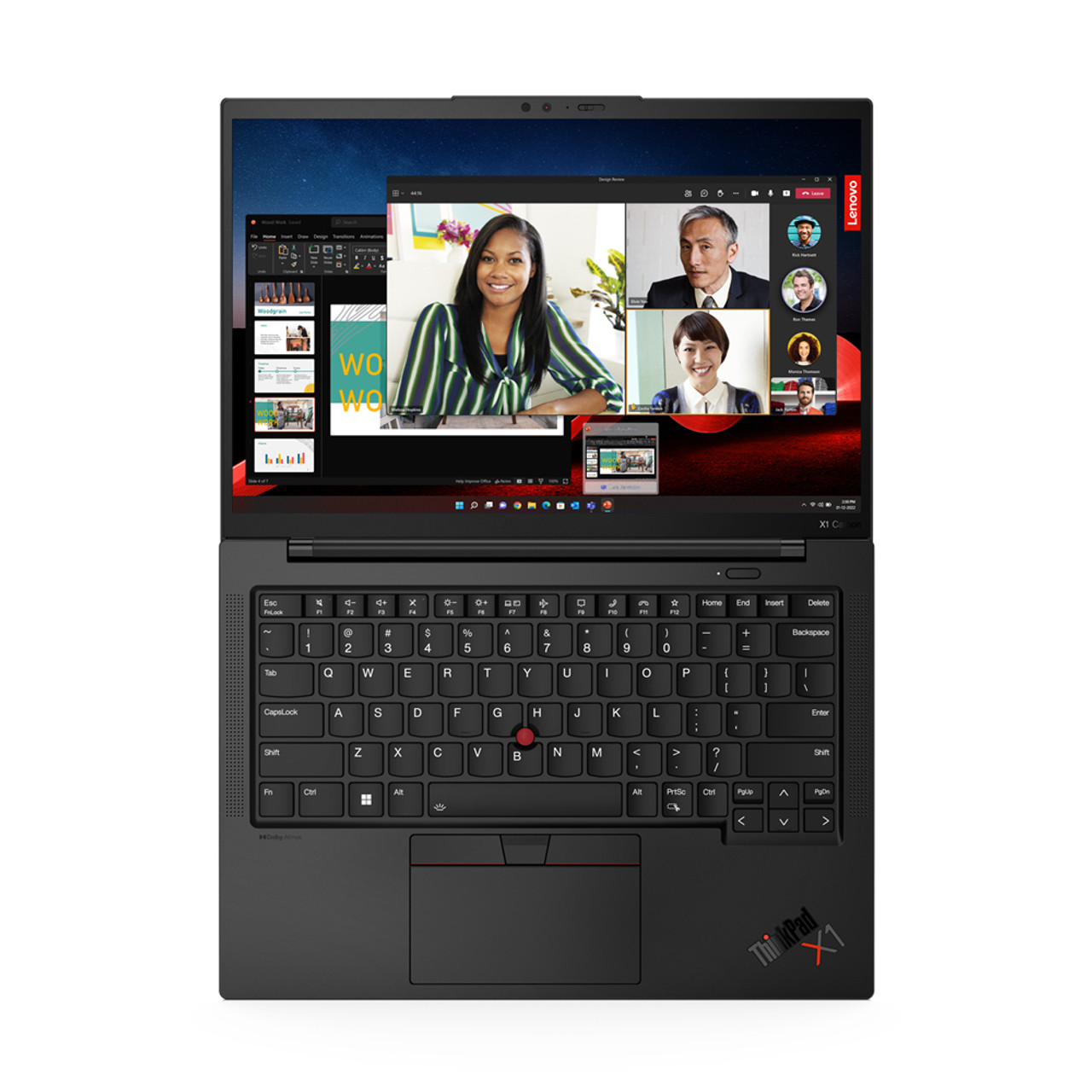 Lenovo ThinkPad X1 Carbon Laptop 35.6 cm (14") WUXGA Intel® Core™ i5 i5-1335U 16 GB LPDDR5-SDRAM 512 GB SSD Wi-Fi 6E (802.11ax) Windows 11 Pro Black