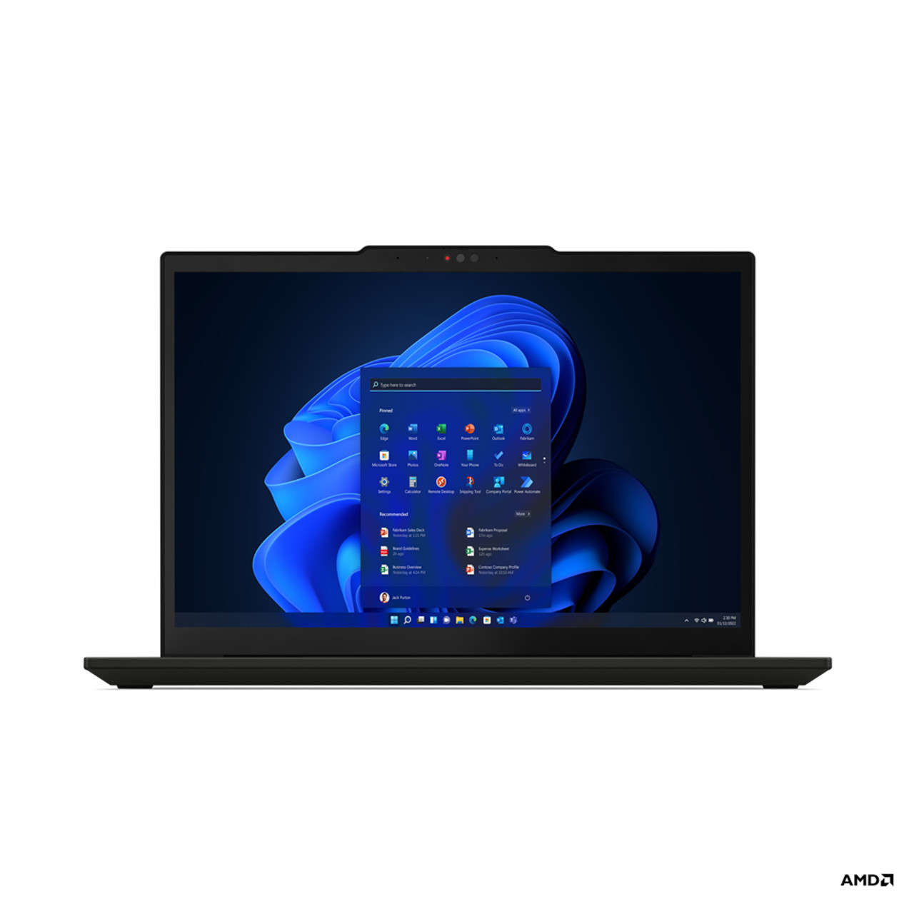Lenovo ThinkPad X13 Laptop 33.8 cm (13.3") Touchscreen WUXGA AMD Ryzen™ 7 PRO 7840U 16 GB LPDDR5x-SDRAM 512 GB SSD Wi-Fi 6E (802.11ax) Windows 11 Pro Black