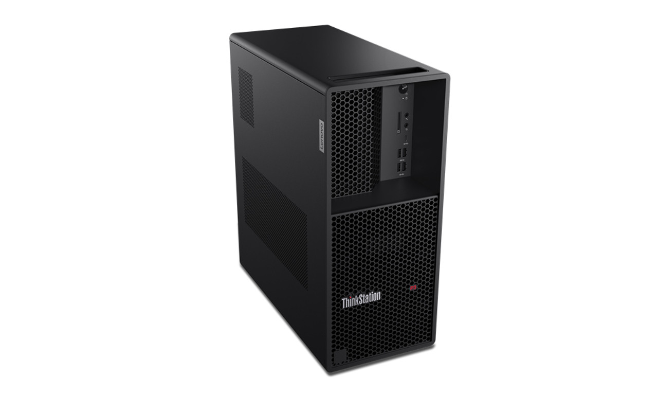 Lenovo ThinkStation P3 Intel® Core™ i7 i7-13700K 32 GB DDR5-SDRAM 2 TB HDD+SSD NVIDIA RTX A2000 Windows 11 Pro Tower Workstation Black