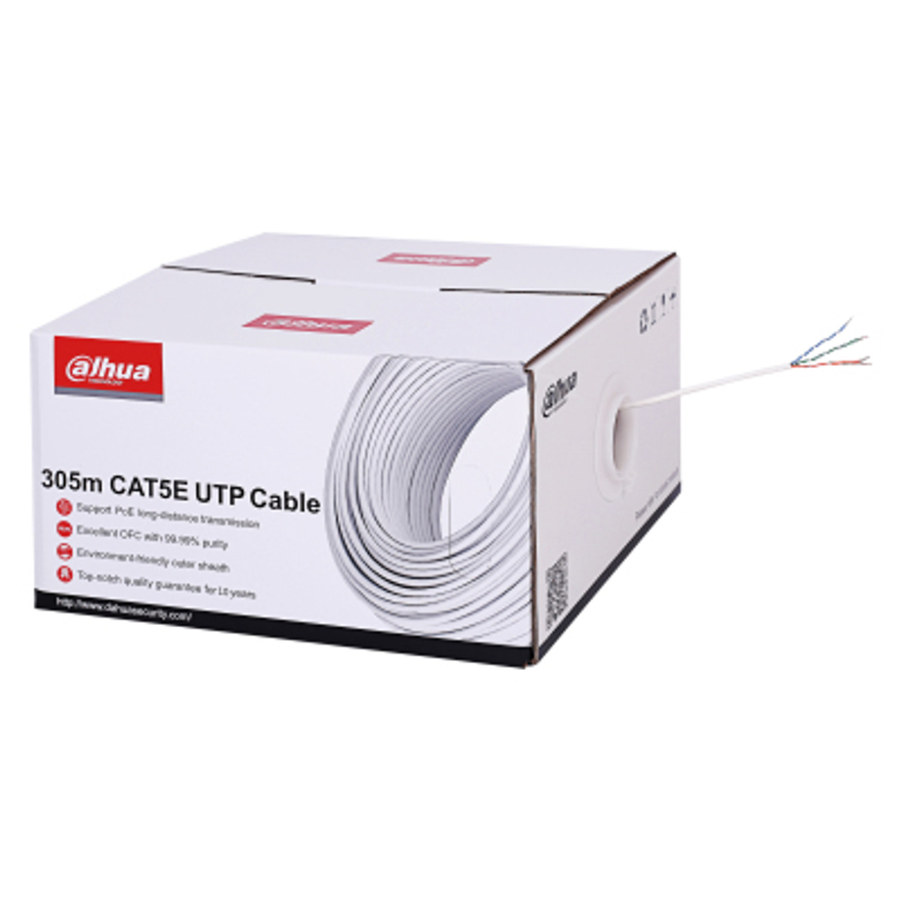 Dahua Technology PFM920I-5EUN networking cable White 305 m Cat5e U/UTP (UTP)