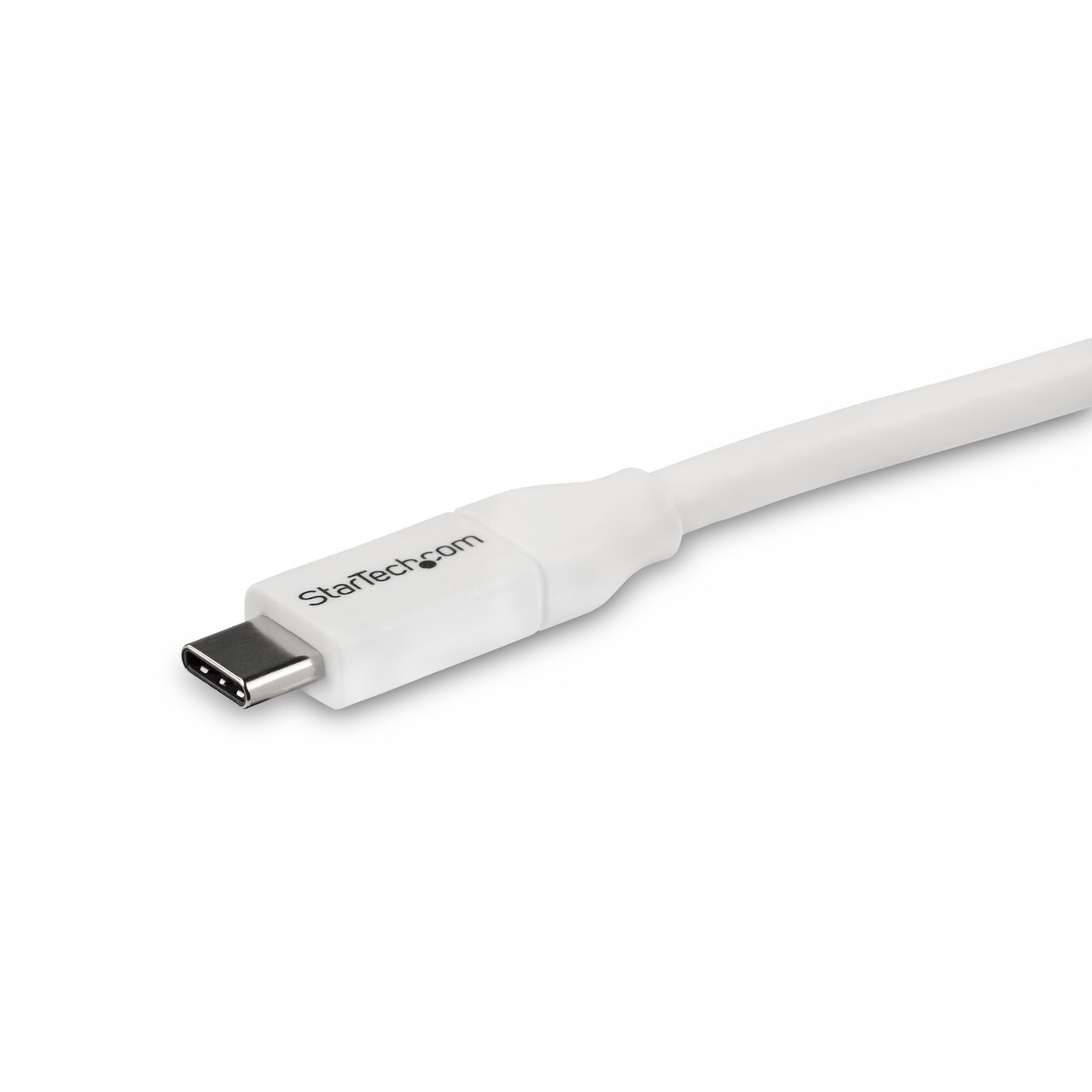 StarTech.com USB-C to USB-C Cable w/ 5A PD - M/M - White - 4 m (13 ft.) - USB 2.0 - USB-IF Certified