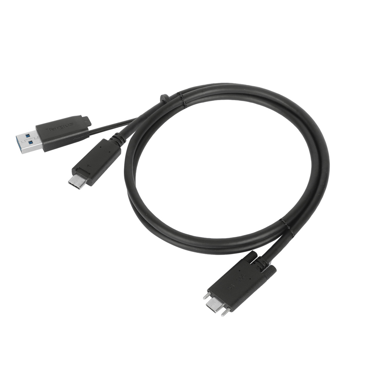 Targus ACC1135GLX USB cable 1.8 m USB 3.2 Gen 1 (3.1 Gen 1) USB C Black