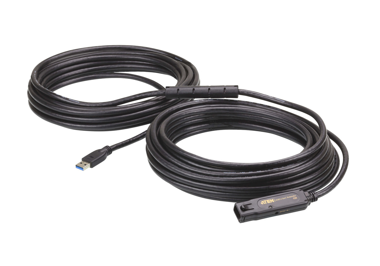 ATEN UE3315A-AT-U USB cable 15 m USB 3.2 Gen 1 (3.1 Gen 1) USB A Black