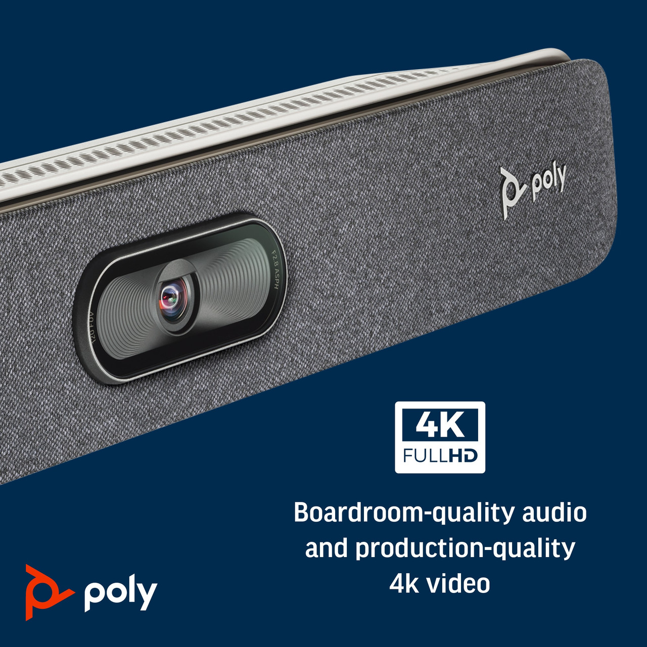 POLY Studio X30 All-In-One Video Bar