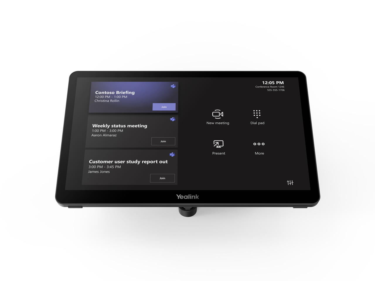 Yealink MTouch Plus Touch Panel