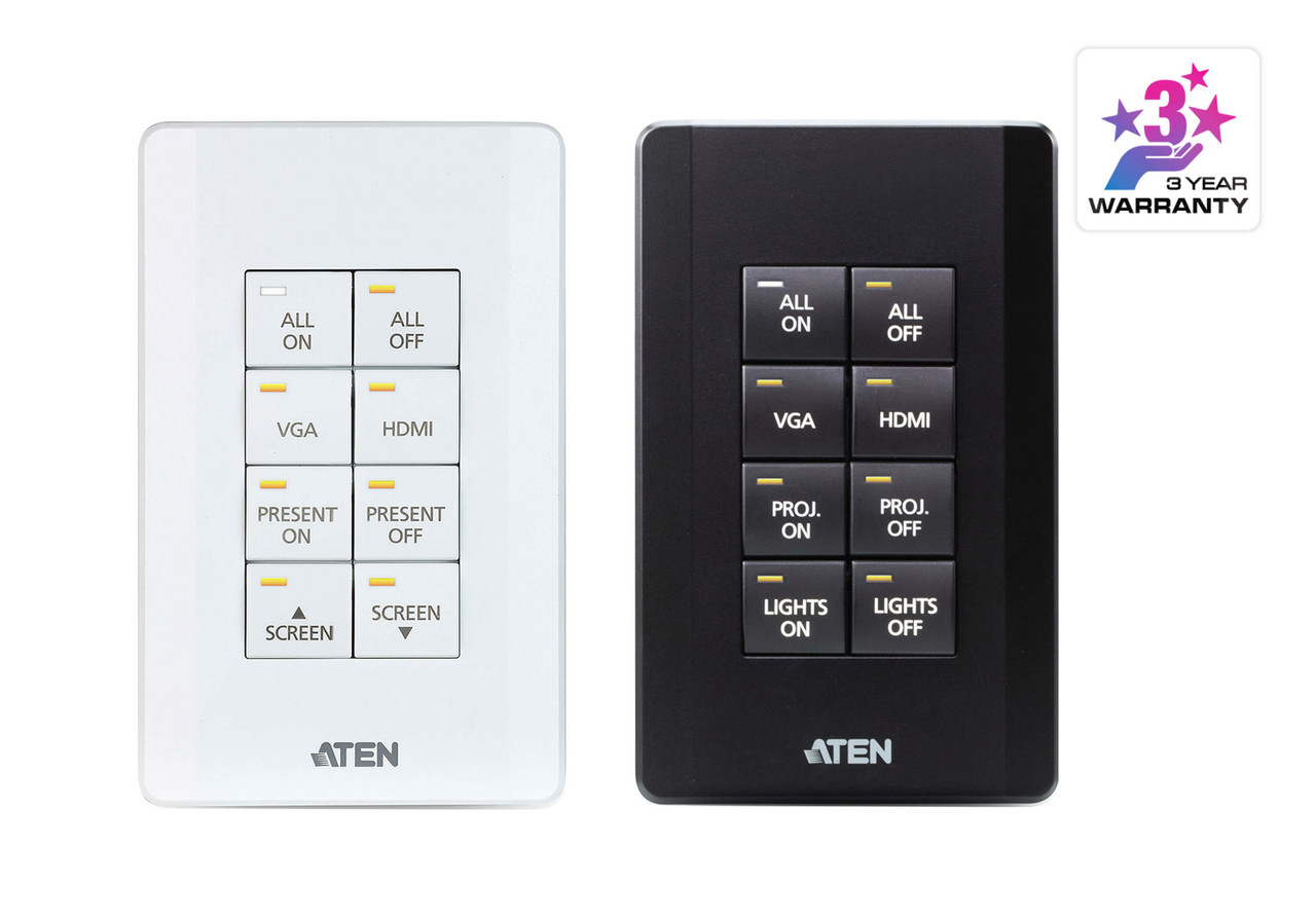 ATEN VK108US1-AT video conferencing accessory Remote control Black