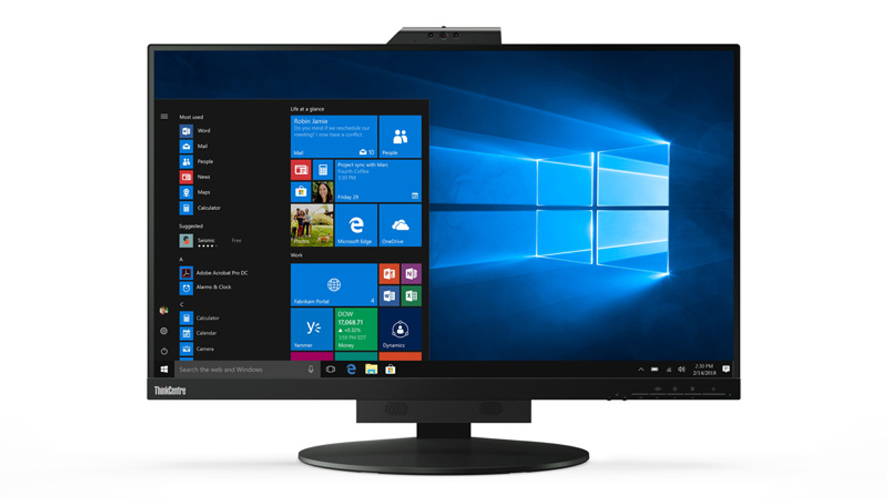 Lenovo ThinkCentre Tiny-In-One 27 computer monitor 68.6 cm (27") 2560 x 1440 pixels Quad HD LED Black