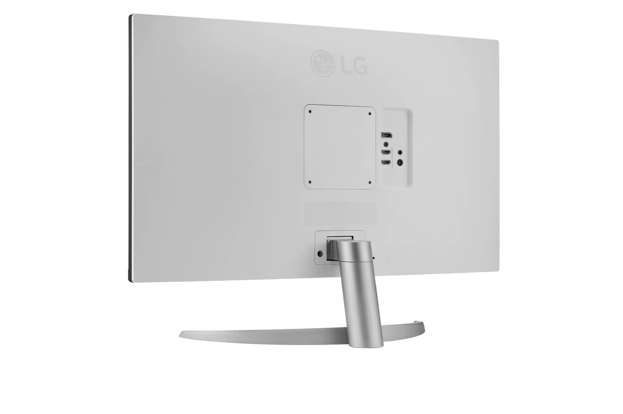 LG 27UP600-W computer monitor 68.6 cm (27") 3840 x 2160 pixels 4K Ultra HD Black, Grey