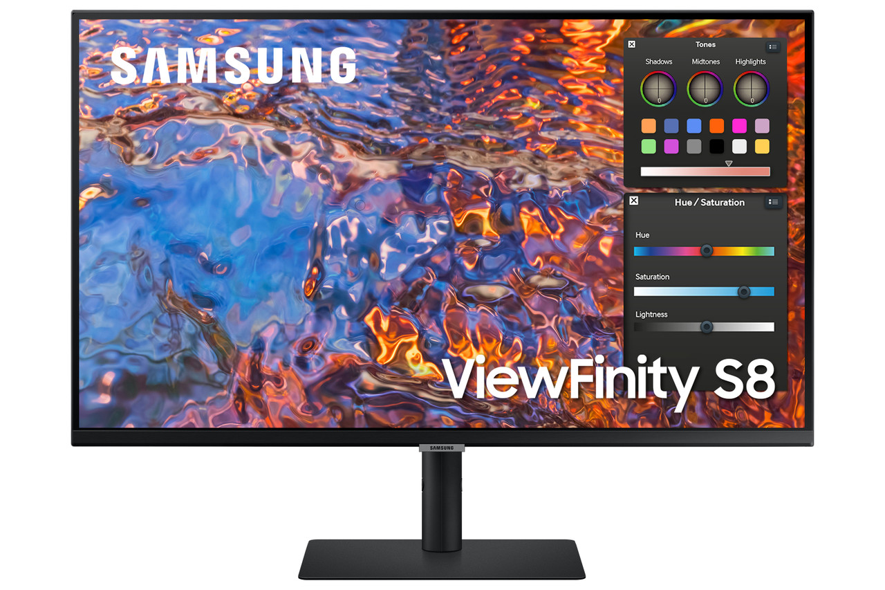 Samsung ViewFinity S80PB LED display 81.3 cm (32") 3840 x 2160 pixels 4K Ultra HD Black