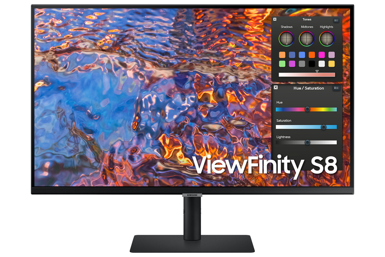 Samsung ViewFinity S80PB LED display 81.3 cm (32") 3840 x 2160 pixels 4K Ultra HD Black