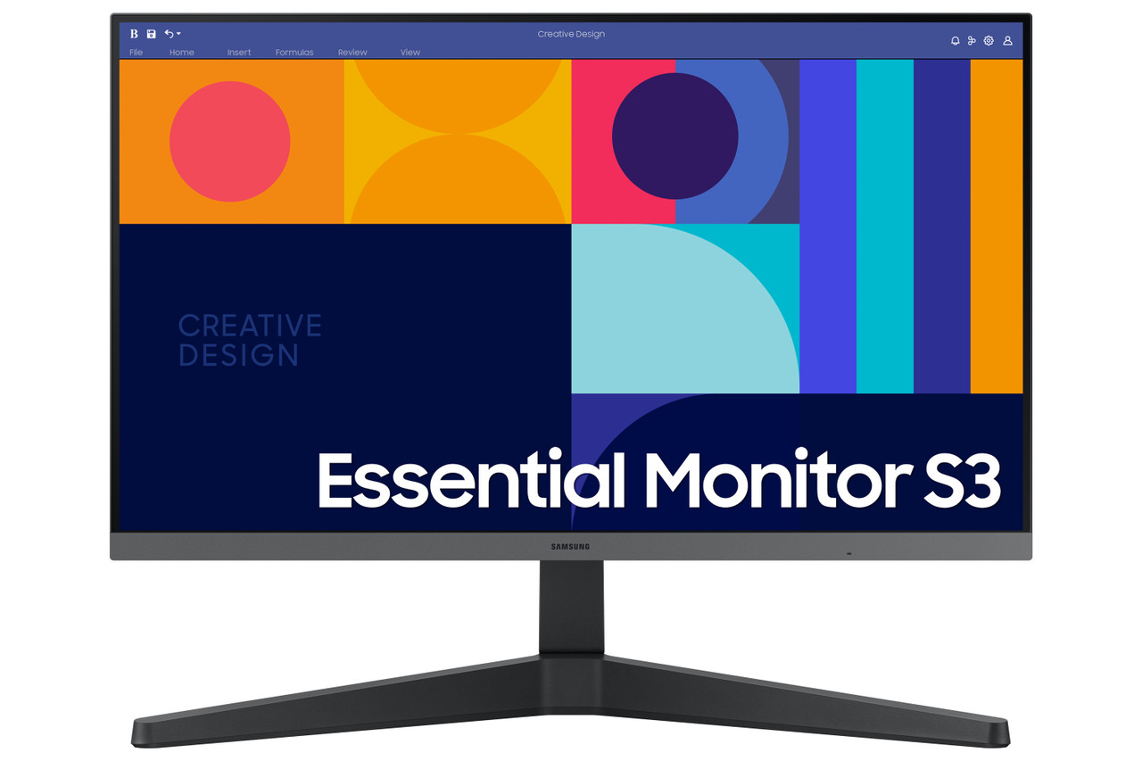 Samsung LS24C330GAEXXY computer monitor 61 cm (24") 1920 x 1080 pixels Full HD LED Black