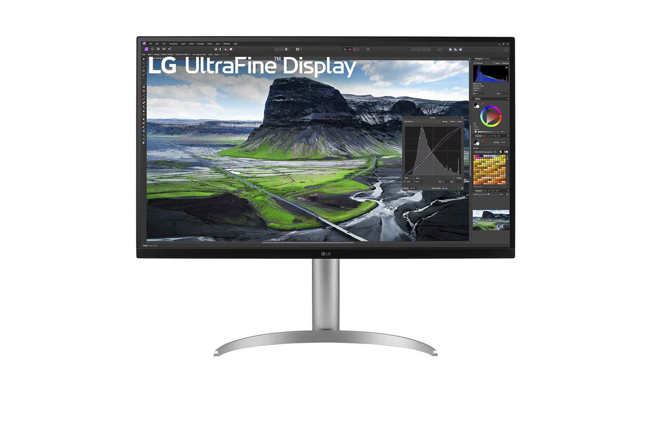 LG 32BQ85U-W computer monitor 80 cm (31.5") 3840 x 2160 pixels 4K Ultra HD LED Black, White