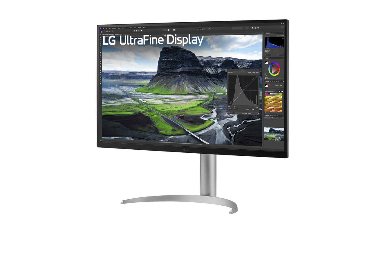LG 32BQ85U-W computer monitor 80 cm (31.5") 3840 x 2160 pixels 4K Ultra HD LED Black, White