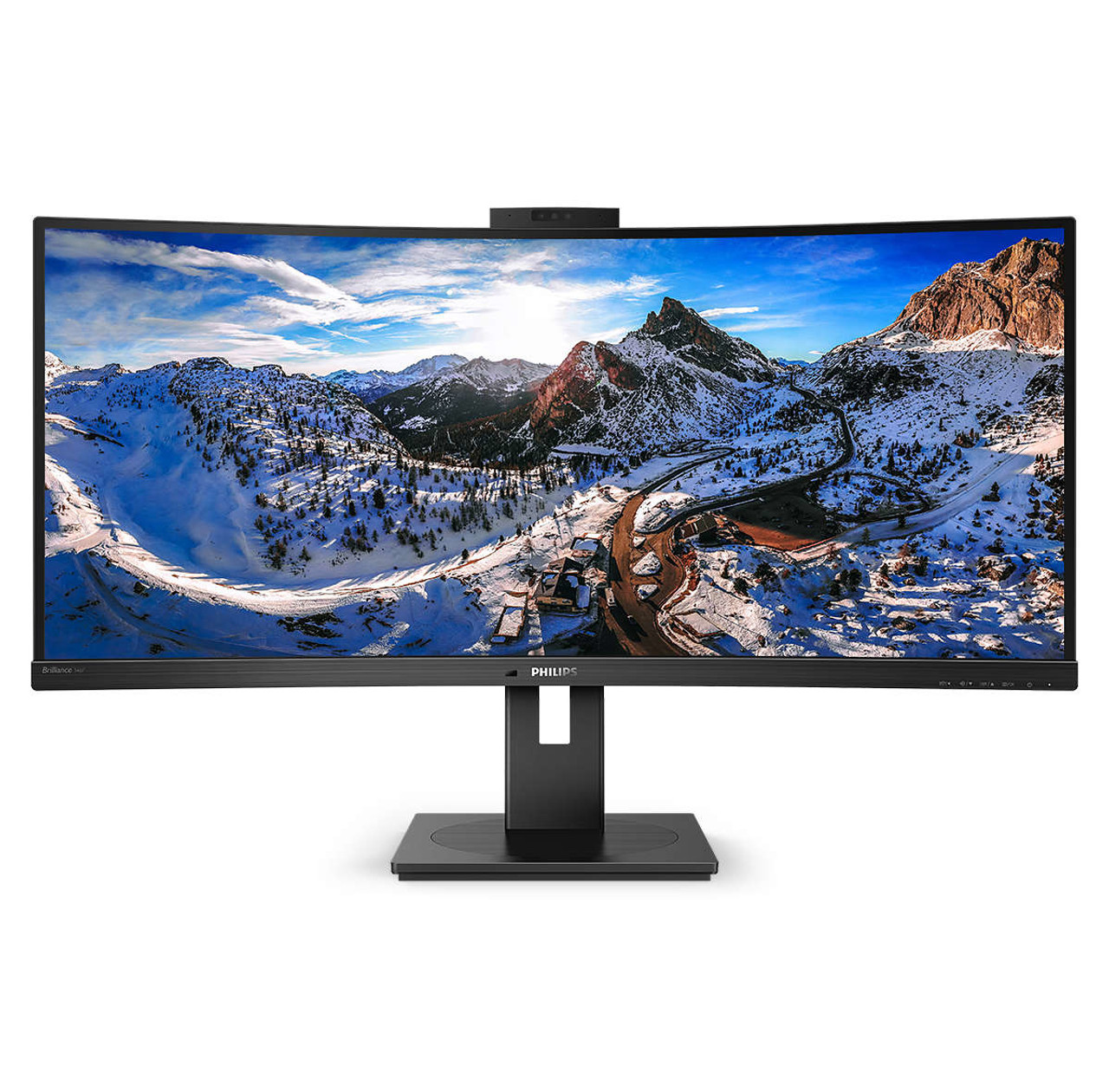 Philips P Line 346P1CRH/75 computer monitor 86.4 cm (34") 3440 x 1440 pixels Wide Quad HD LCD Black