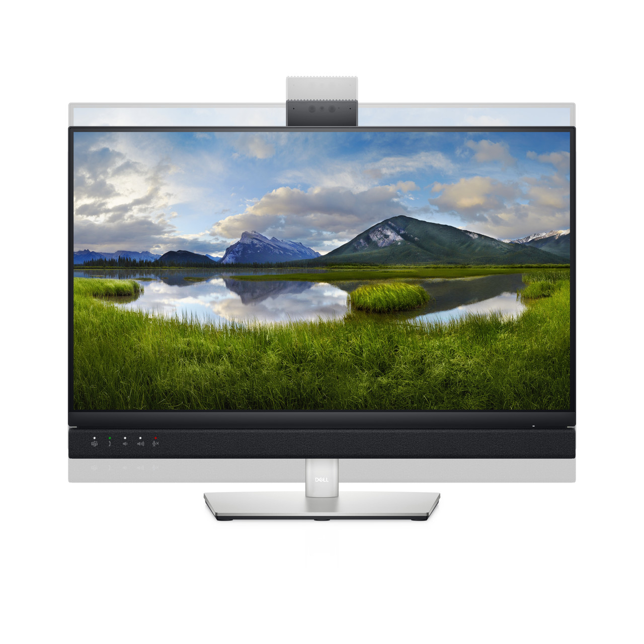 DELL C2422HE LED display 60.5 cm (23.8") 1920 x 1080 pixels Full HD LCD Black, Silver