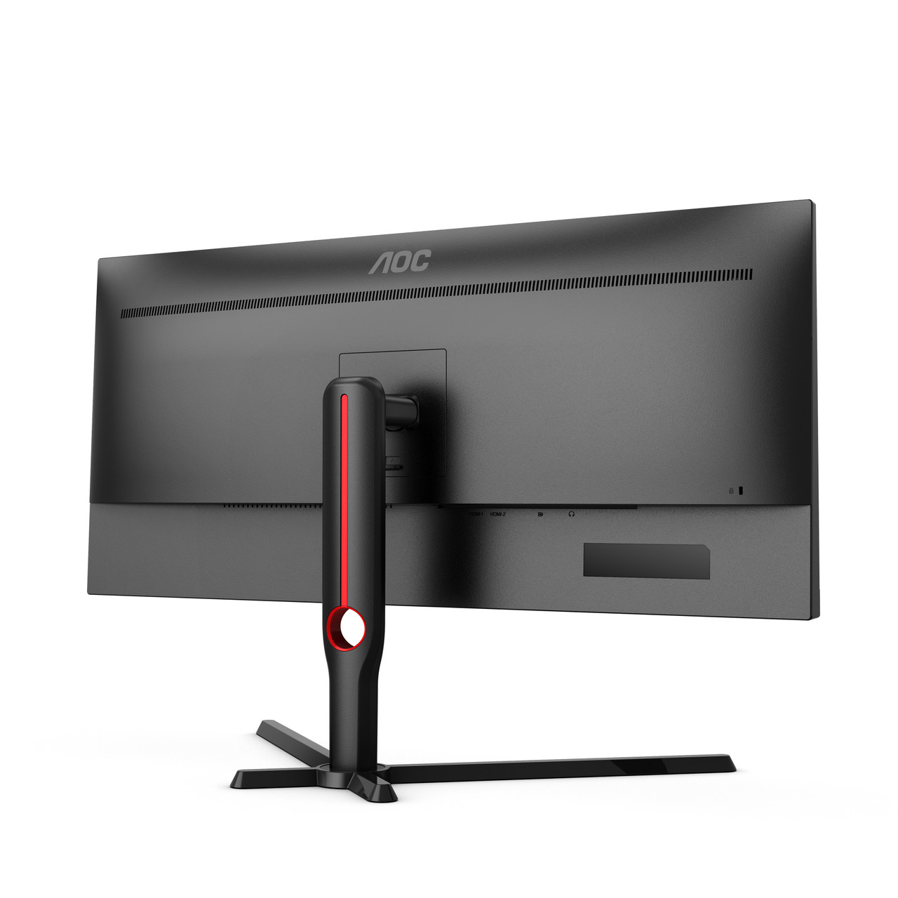 AOC G3 U34G3XM/EU LED display 86.4 cm (34") 3440 x 1440 pixels UltraWide Quad HD Black, Red