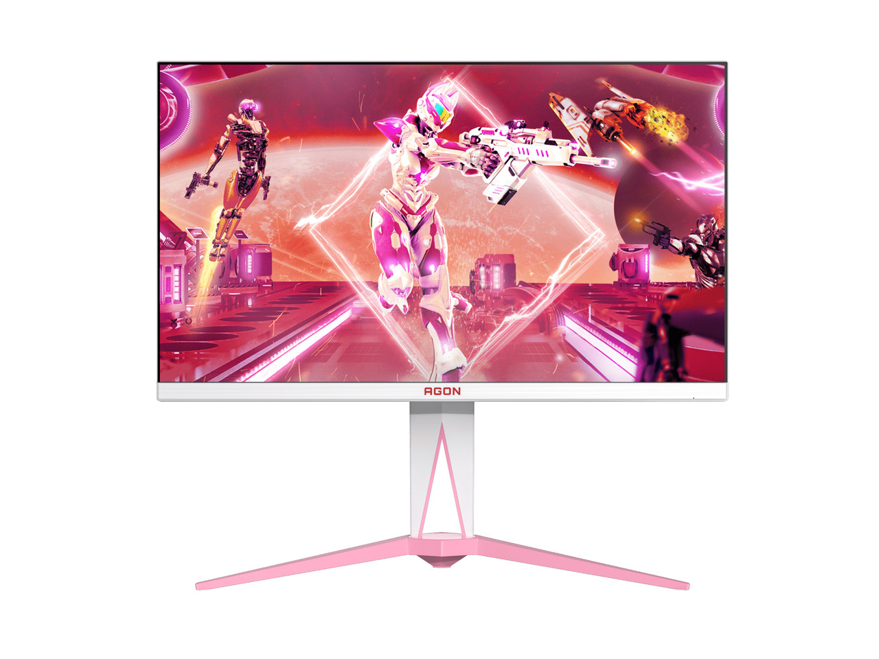 AOC AG275QXR computer monitor 68.6 cm (27") 2560 x 1440 pixels Quad HD LCD Pink, White