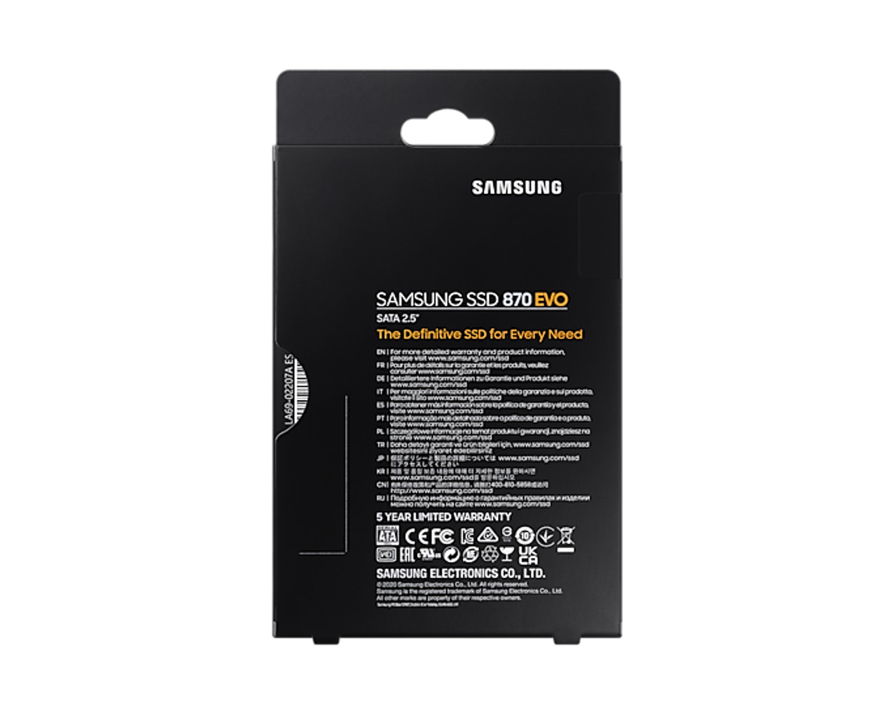 Samsung 870 EVO 2.5" 1 TB Serial ATA III V-NAND MLC