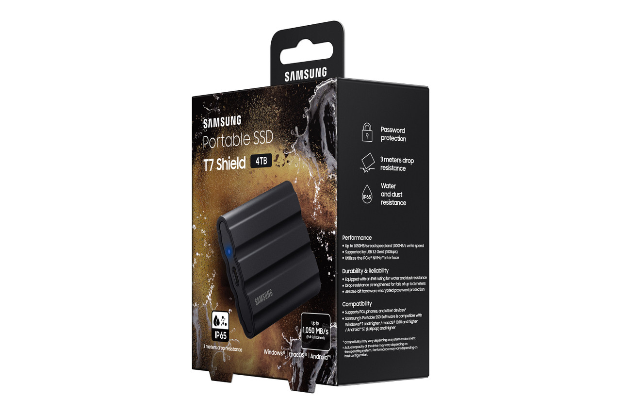 Samsung MU-PE4T0S 4 TB Black