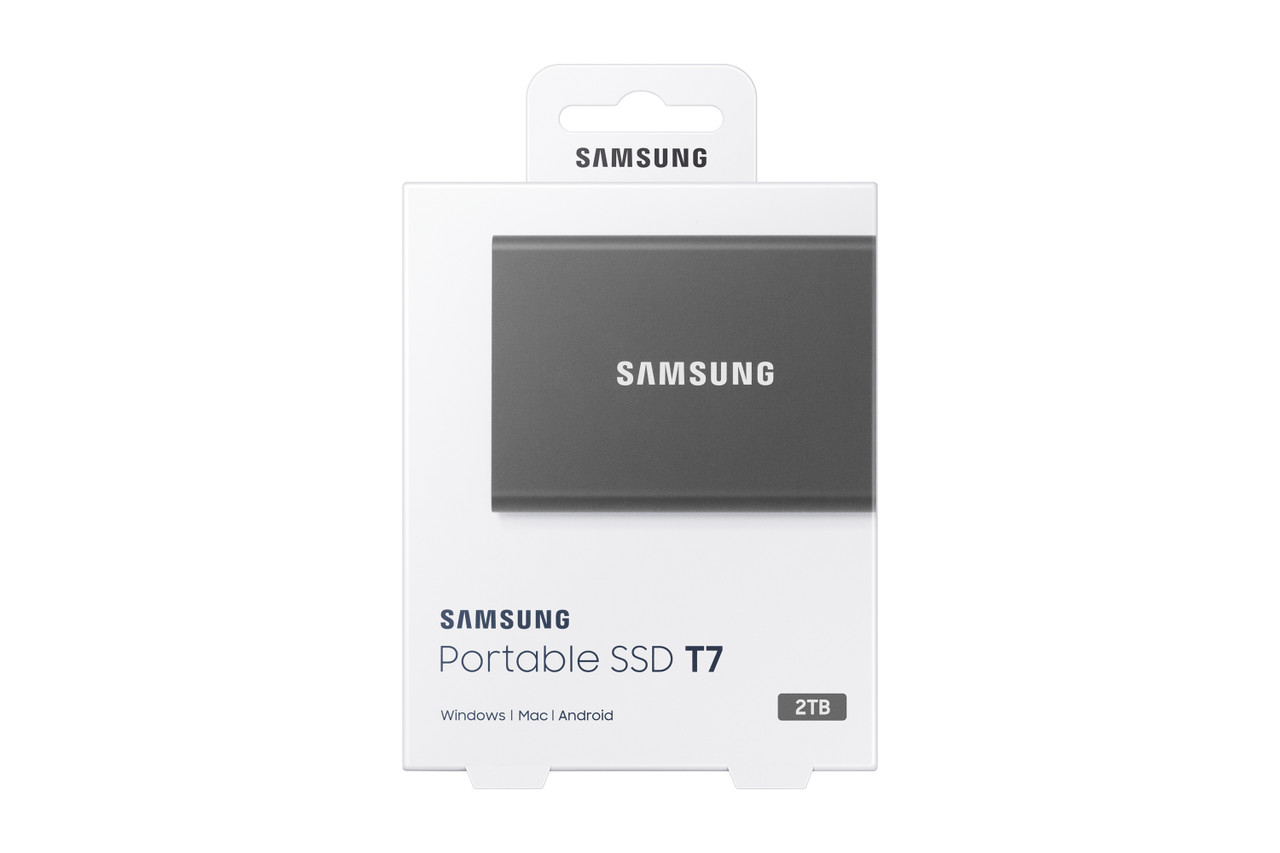 Samsung Portable SSD T7 2 TB Grey